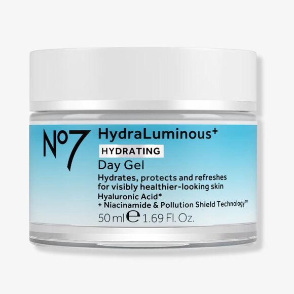 No7 HydraLuminous+ Hydrating Day Gel 1.69oz - Picture 1 of 8